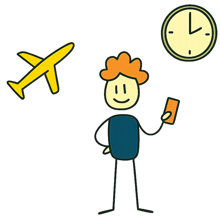 Hoe lang is het vliegen naar